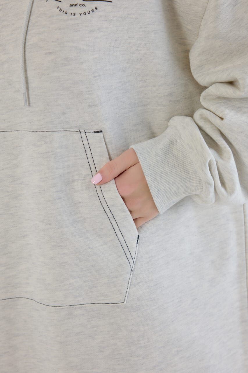 RODEO CROWNS「RCSカラーステッチパーカーワンピース」|ワンピース|