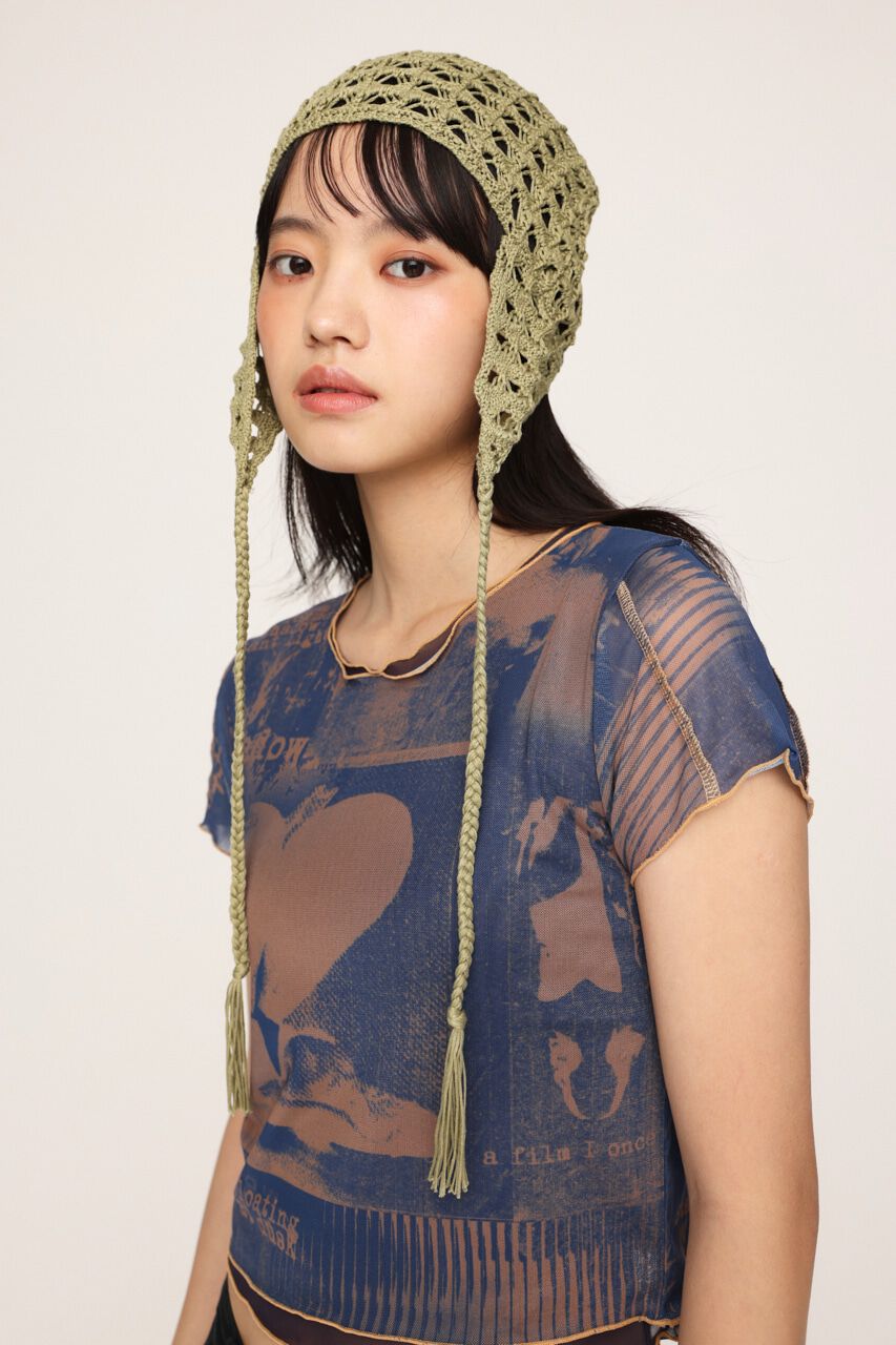 SLY「MESH KNIT FLAP キャップ」|その他|