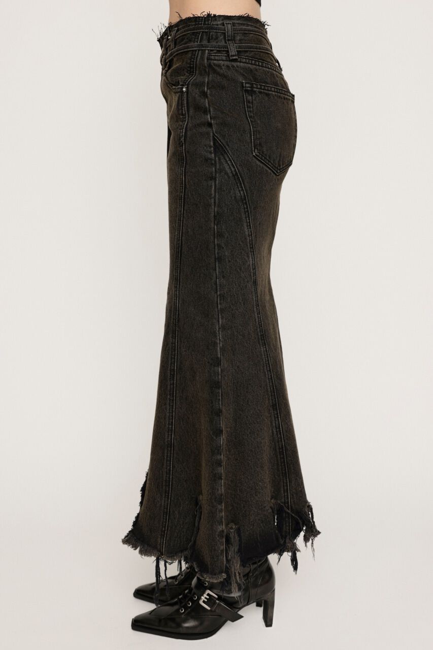 SLY「L／W DEEP DAMAGE MERMAID L／SK-E」|スカート|
