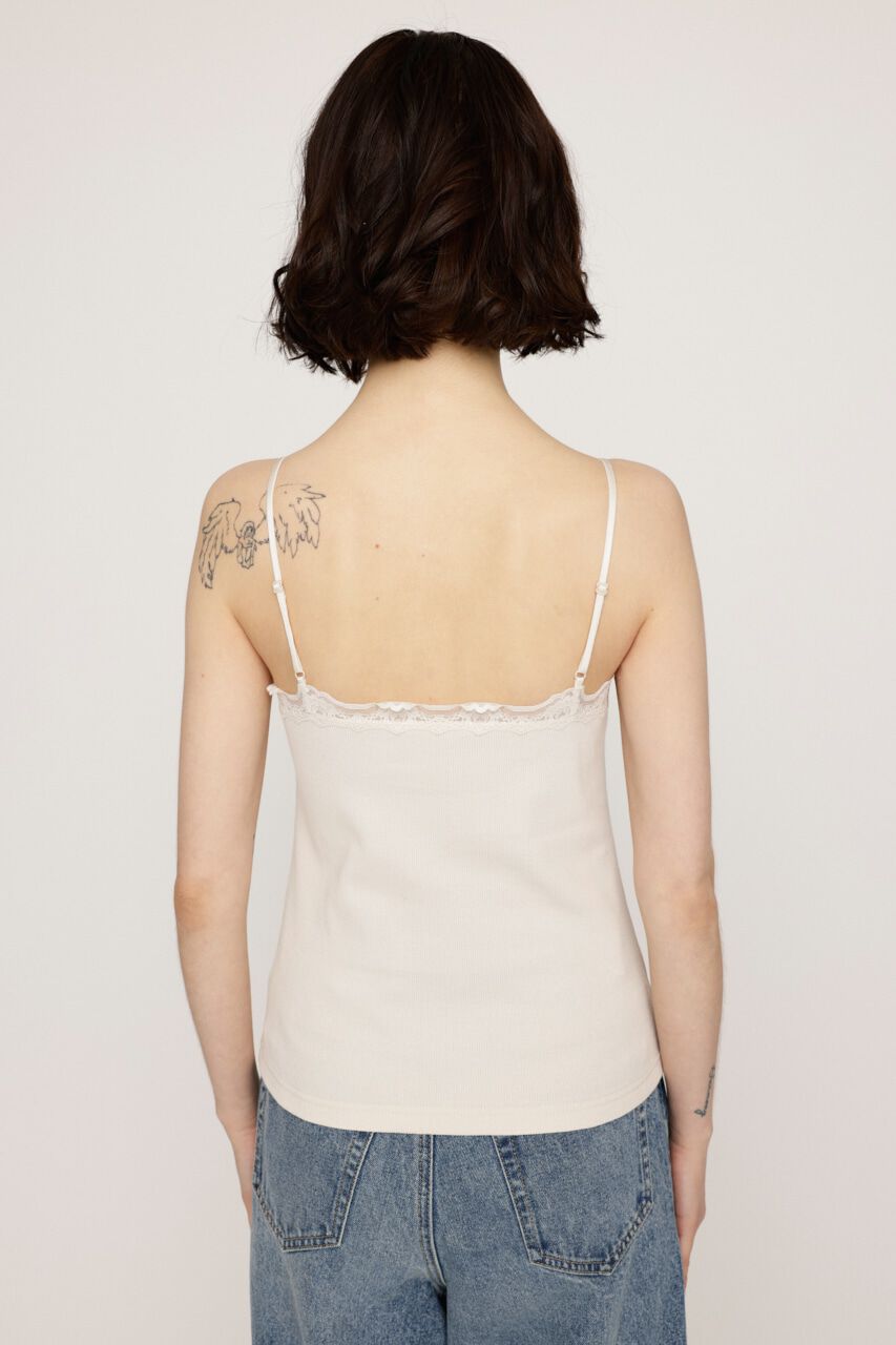 SLY「LACE DOCKING キャミソール」|キャミソール|