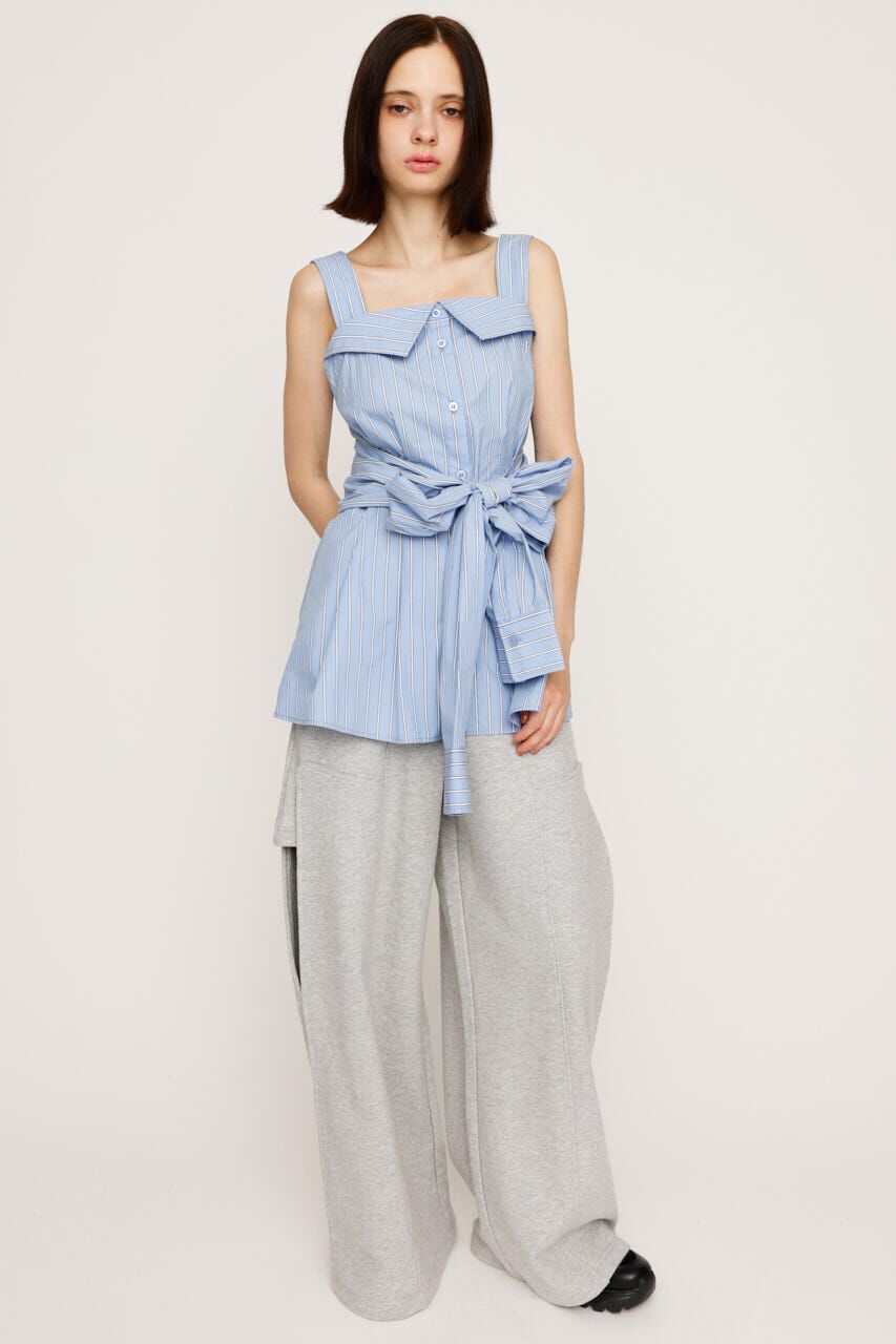 SLY「SHIRT DETAIL CAMI トップス」|キャミソール|