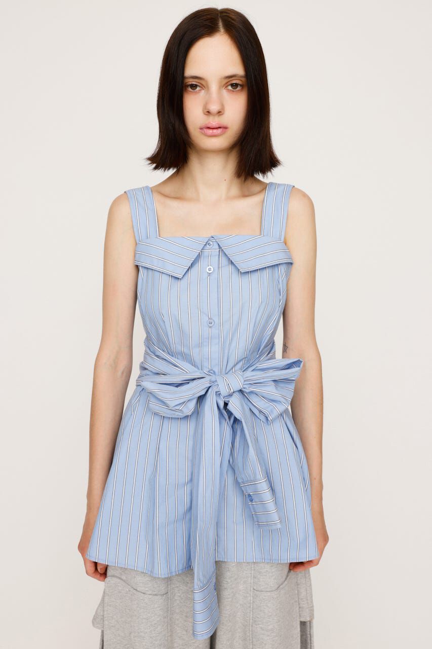 SLY「SHIRT DETAIL CAMI トップス」|キャミソール|