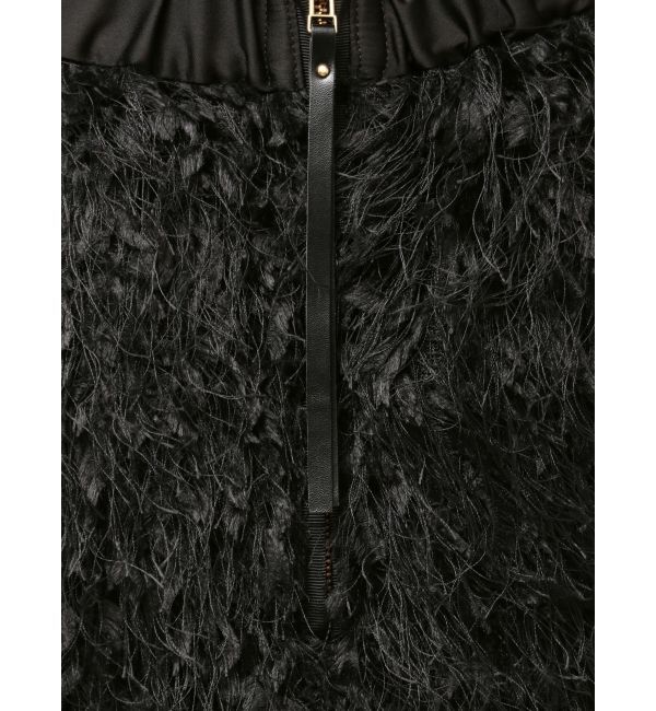 ELENDEEK「FEATHER YARN STRAIGHT SK」|スカート|