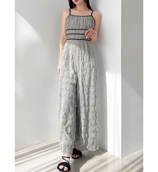 RESEXXY「シフォンキャミコンビネゾン」|オールインワン|ミックス