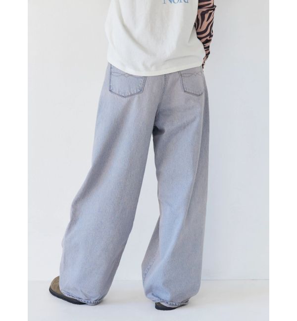 Ungrid「ブリーチルーズデニム」|デニム|