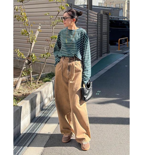 Ungrid「ブリーチルーズデニム」|デニム|