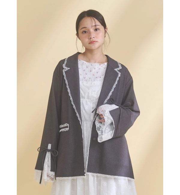 merry jenny「フラワーメロートップス」|Tシャツ・カットソー|