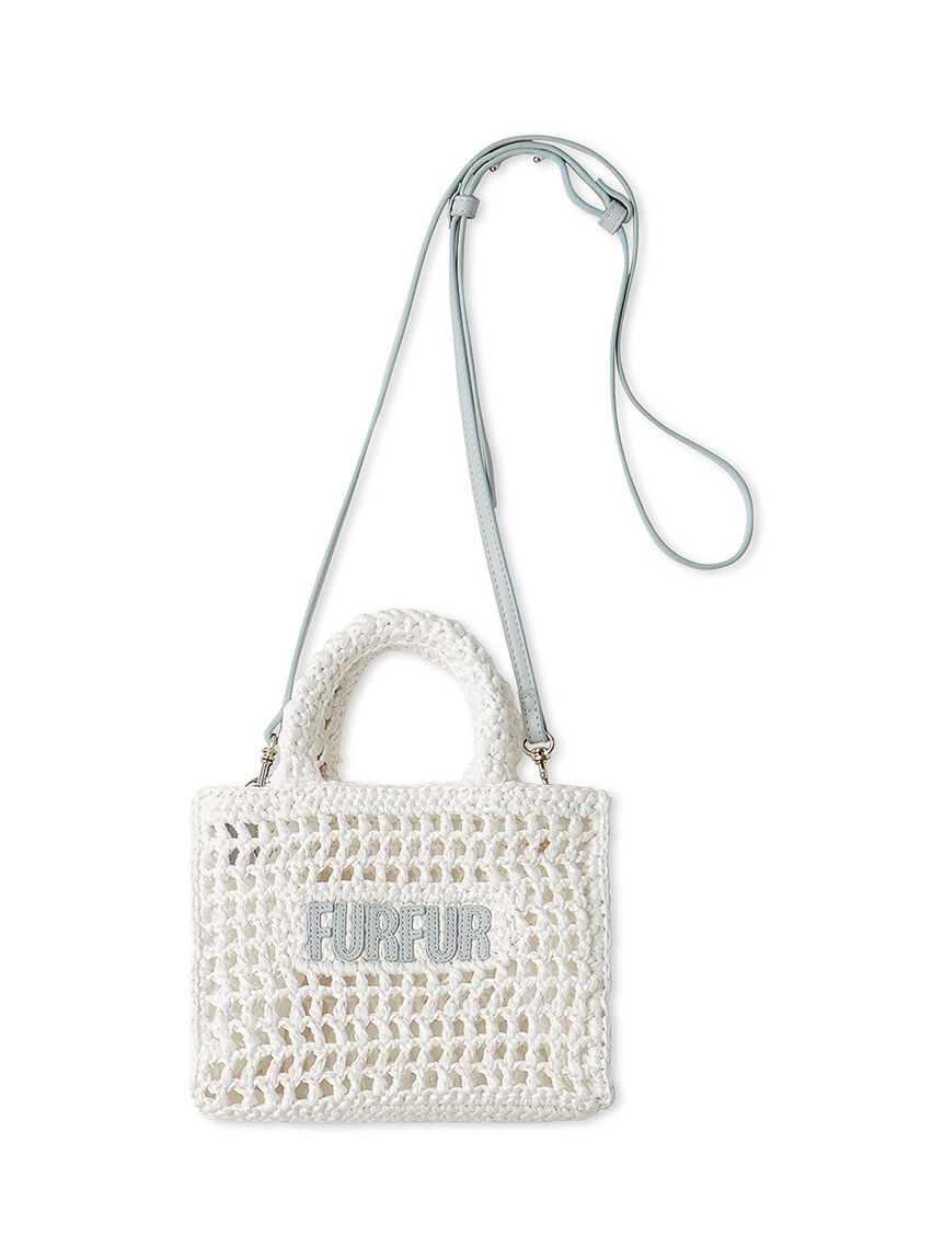 FURFUR「【限定カラー】ラフィアロゴトートバッグ」|トートバッグ|