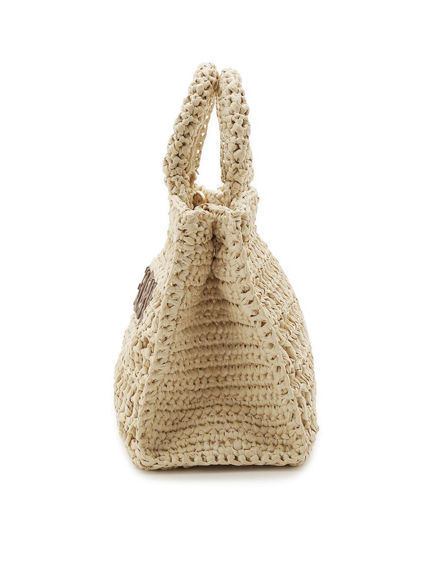 FURFUR「【限定カラー】ラフィアロゴトートバッグ」|トートバッグ|