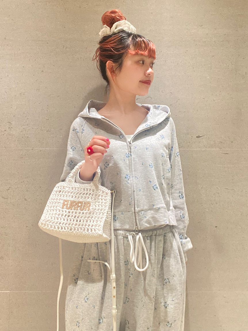 FURFUR「【限定カラー】ラフィアロゴトートバッグ」|トートバッグ|