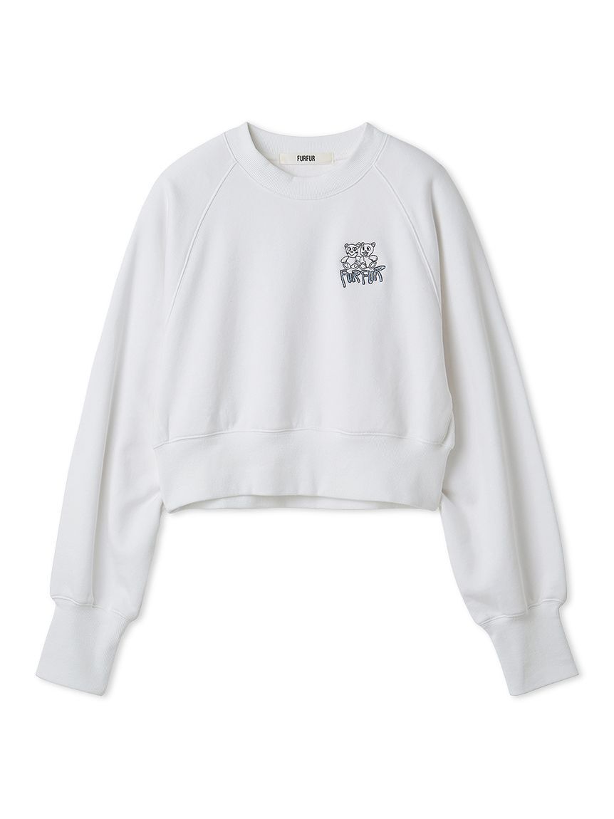 FURFUR「ファニーモチーフ刺繍スウェット」|スウェット・ジャージ|