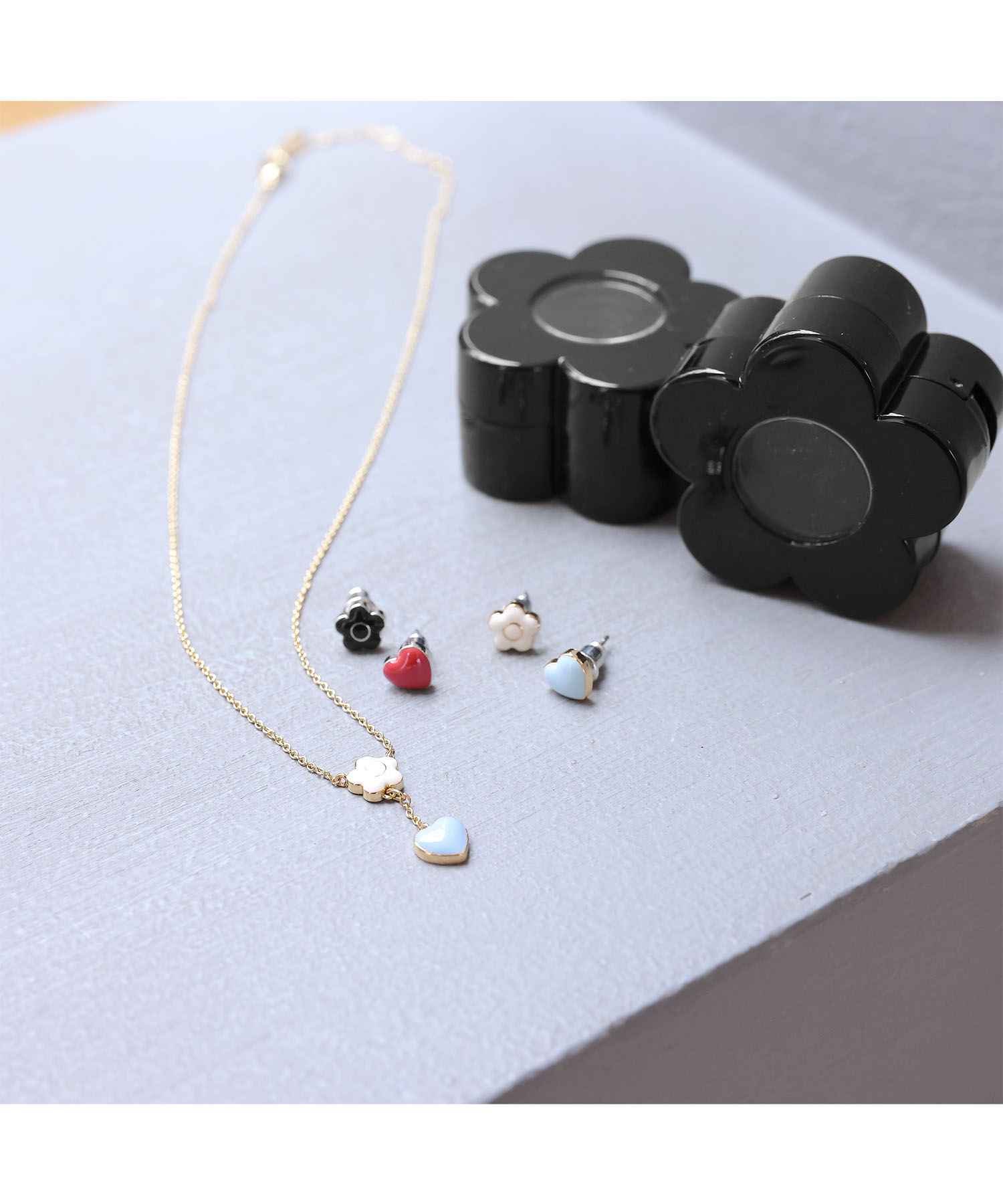 MARY QUANT「ハートセット ピアス」|ピアス|