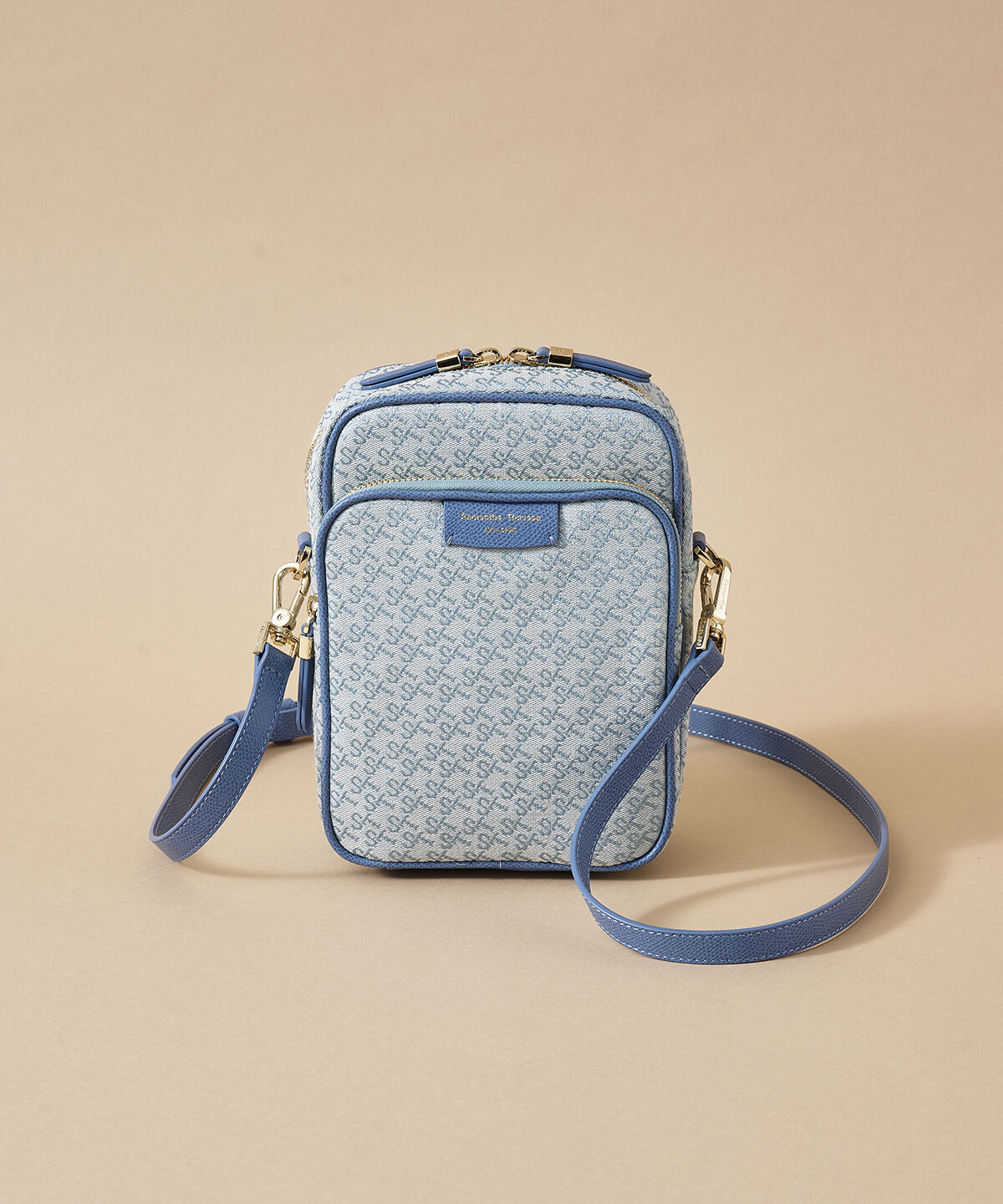 Samantha Thavasa「ST Jacquard サック デ プール」|ショルダー・メッセンジャー|