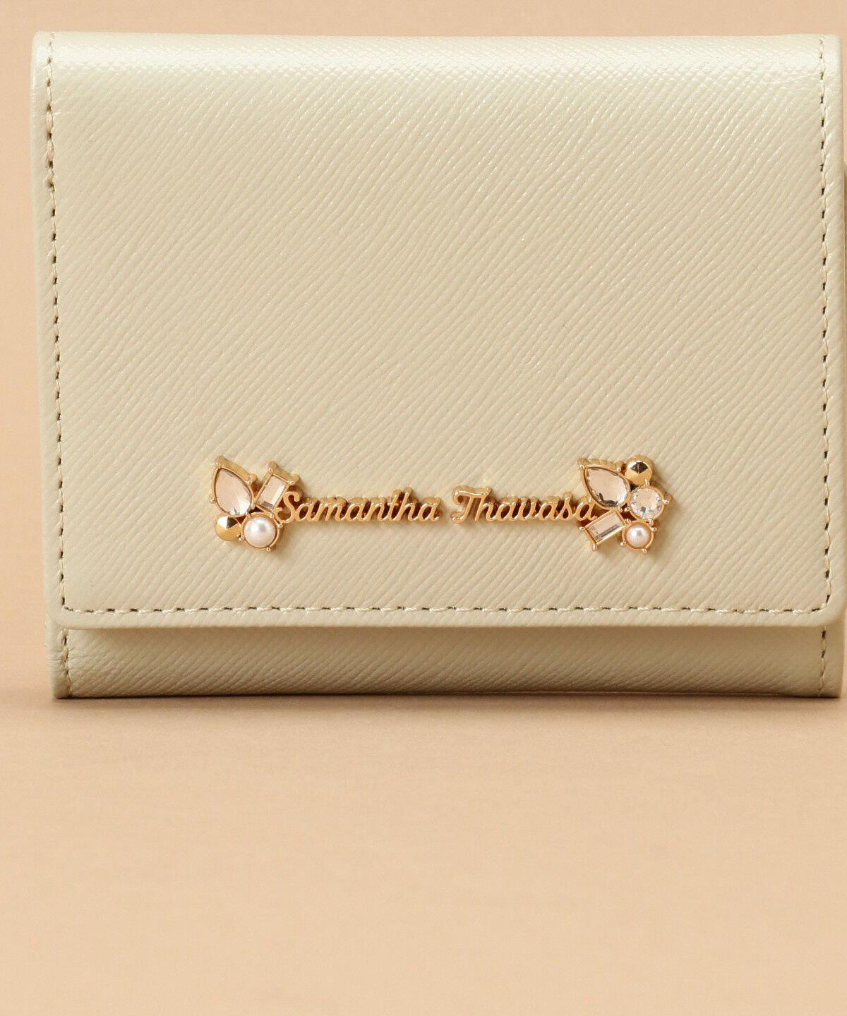 Samantha Thavasa「ラメレザービジュー ミニ財布」|財布|