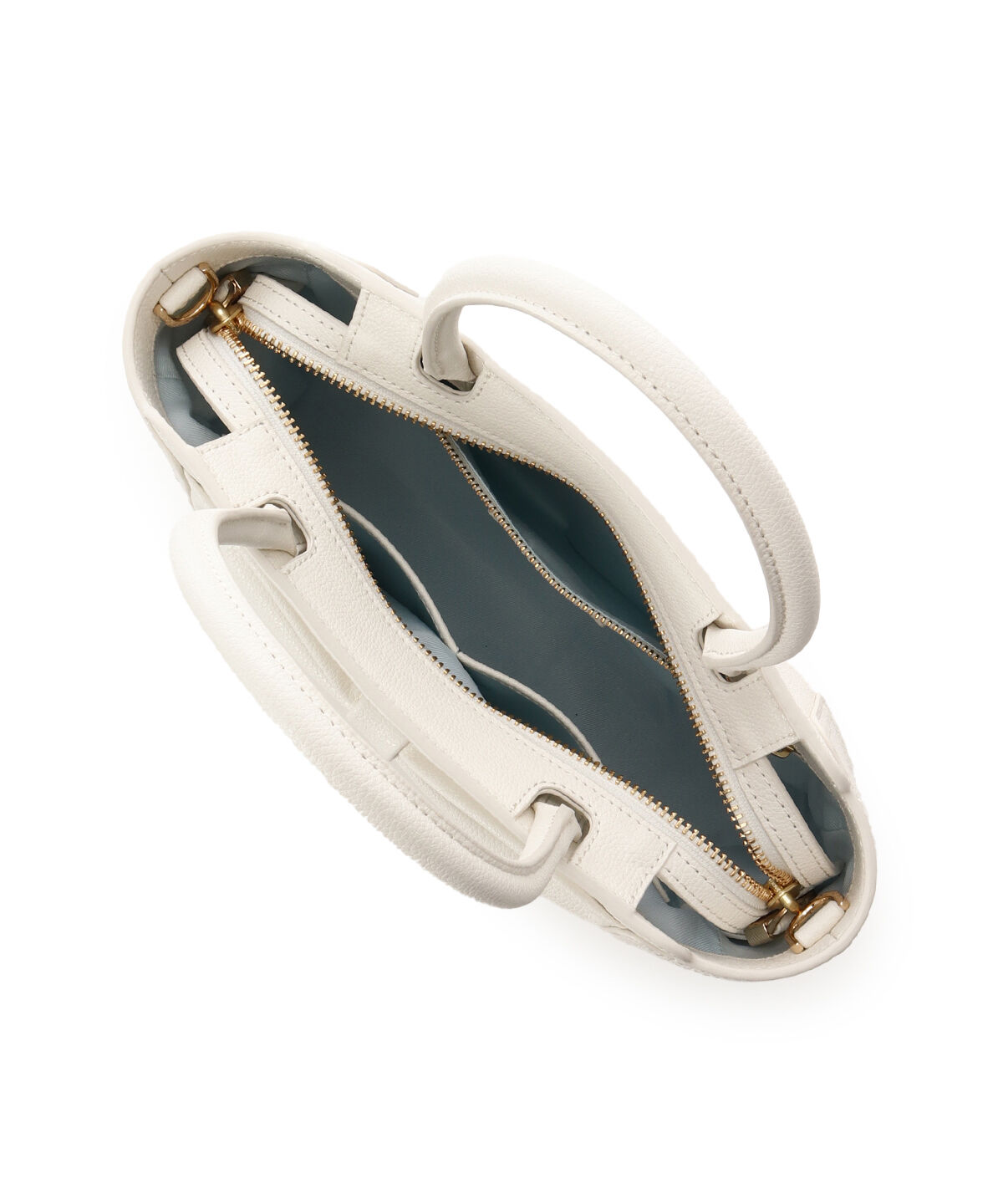 Samantha Thavasa「リボンモチーフ スプリットレザーハンドバッグ」|ハンドバッグ|