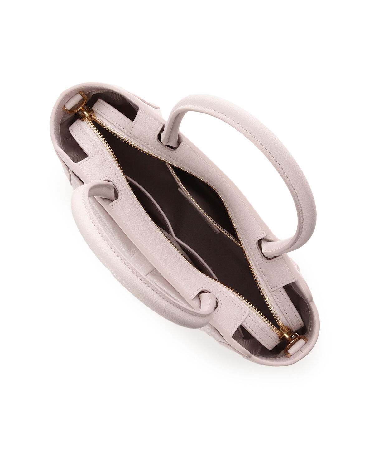 Samantha Thavasa「リボンモチーフ スプリットレザーハンドバッグ」|ハンドバッグ|