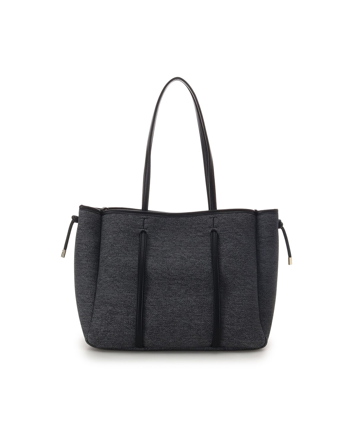 Samantha Thavasa「デニム調キャンバスデザイン 合皮トートバッグ 大サイズ」|トートバッグ|