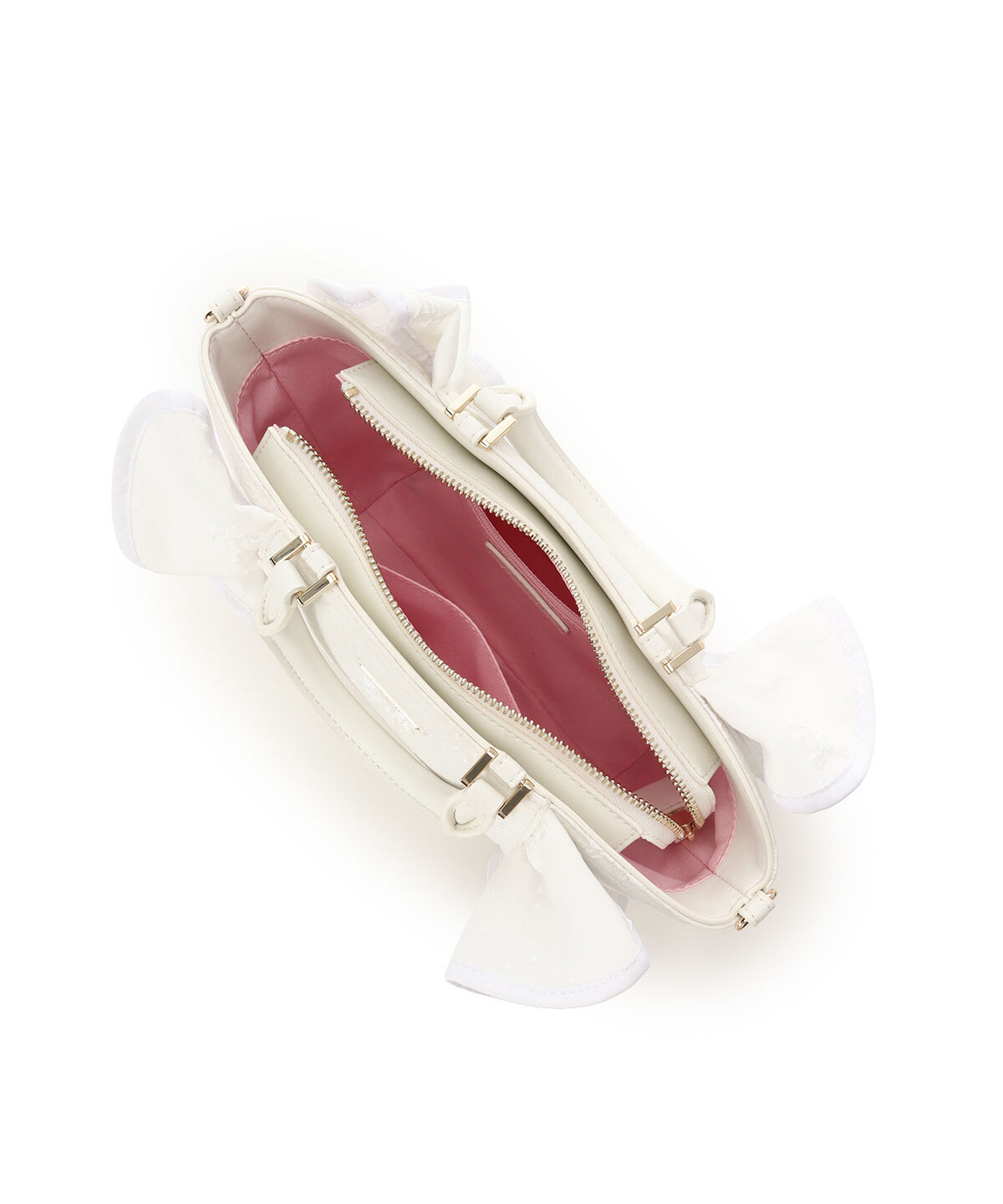 Samantha Vega「リボンフリルハンドバッグ」|ハンドバッグ|