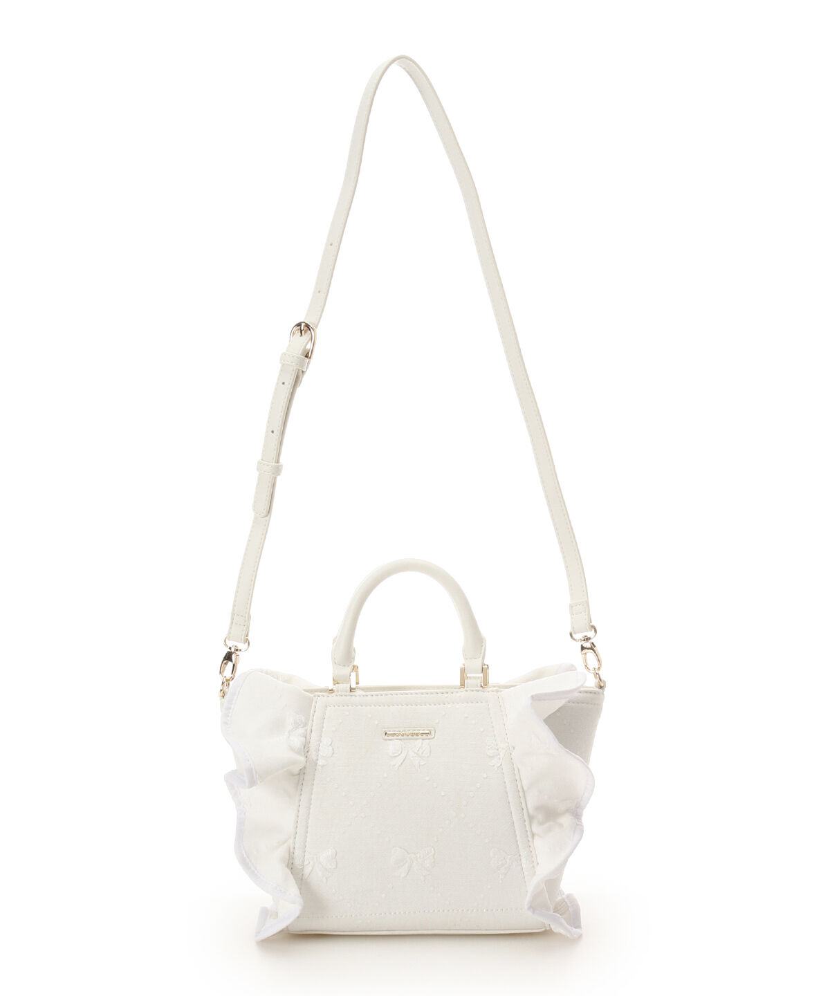 Samantha Vega「リボンフリルハンドバッグ」|ハンドバッグ|