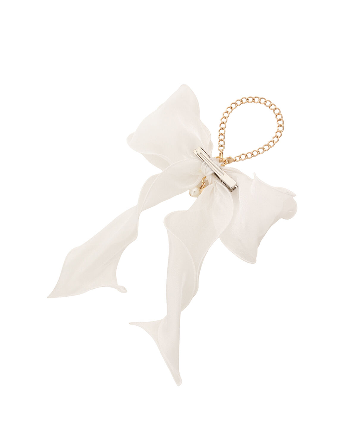 Samantha Vega「2wayオーガンジーリボンバッグチャーム」|チャーム・キーホルダー|