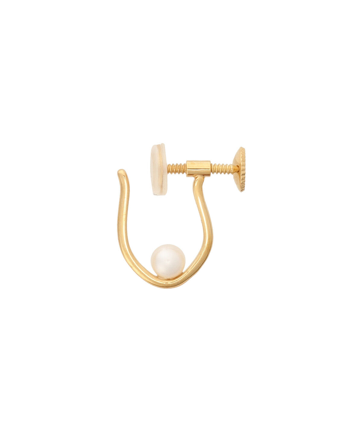 newme by Samantha Thavasa「メタルパール　イヤリング」|イヤリング|