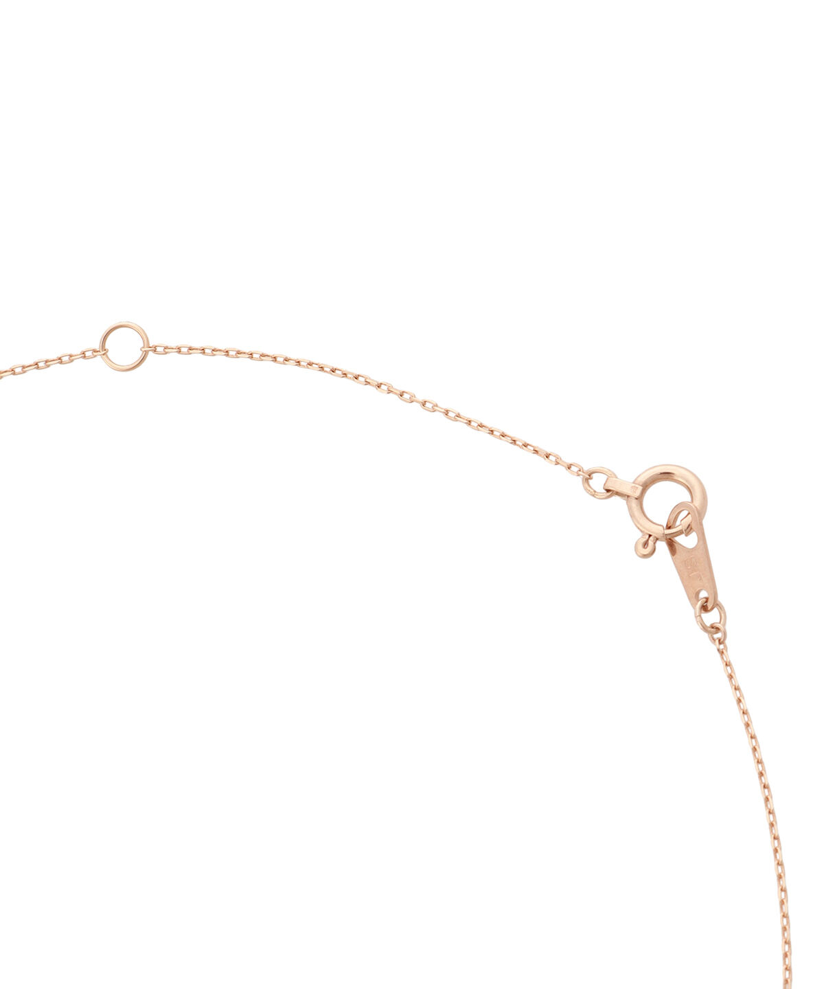 Samantha Tiara「K10 PG リボンモチーフネックレス≪7月 誕生石≫」|ネックレス|