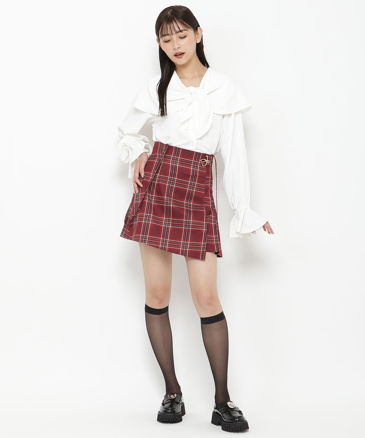 REDYAZEL「２wayビッグカラーブラウス」|シャツ・ブラウス|