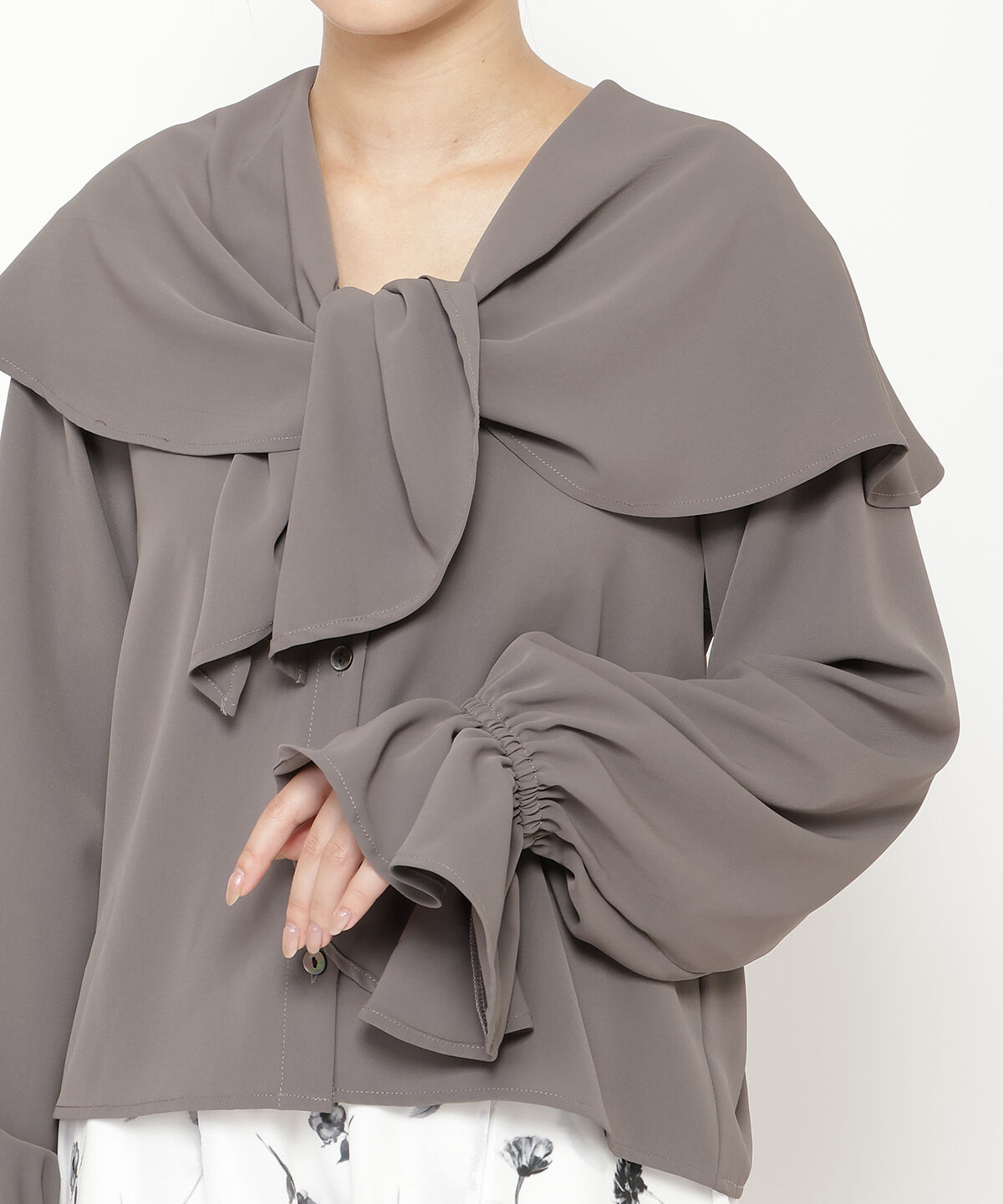 REDYAZEL「２wayビッグカラーブラウス」|シャツ・ブラウス|