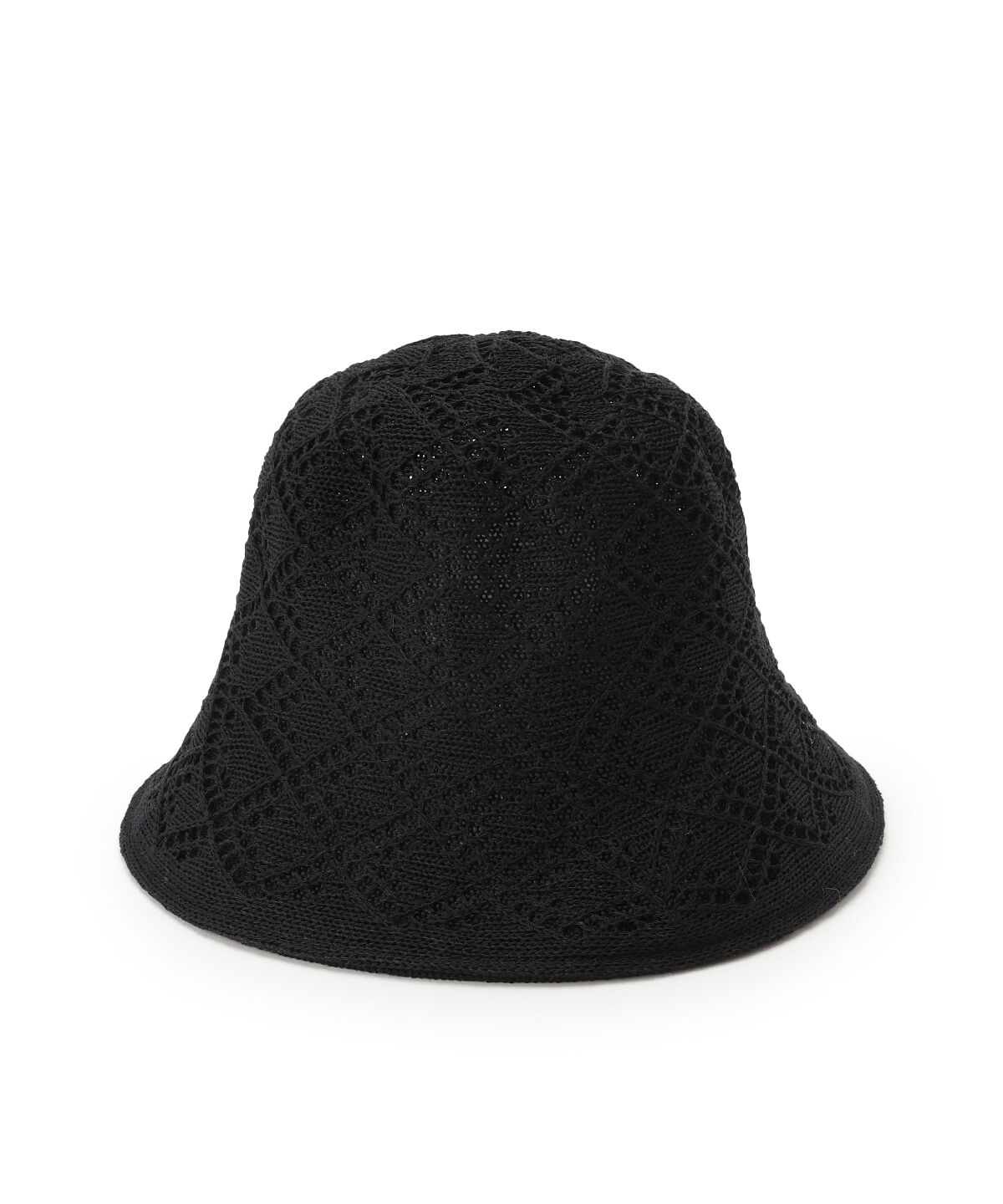 WILLSELECTION「かぎ針バケットハット」|その他|ブラック