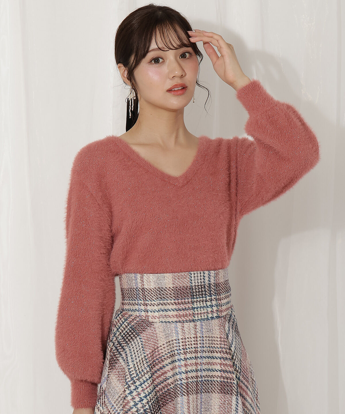 WILLSELECTION「ラメフェザー2WAYニット」|ニット・セーター|