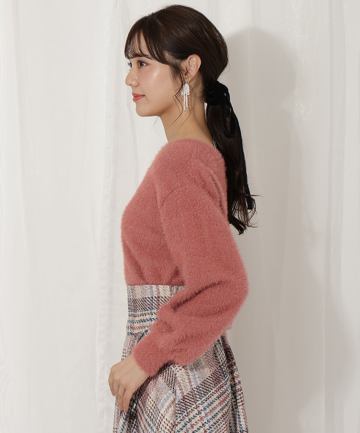 WILLSELECTION「ラメフェザー2WAYニット」|ニット・セーター|