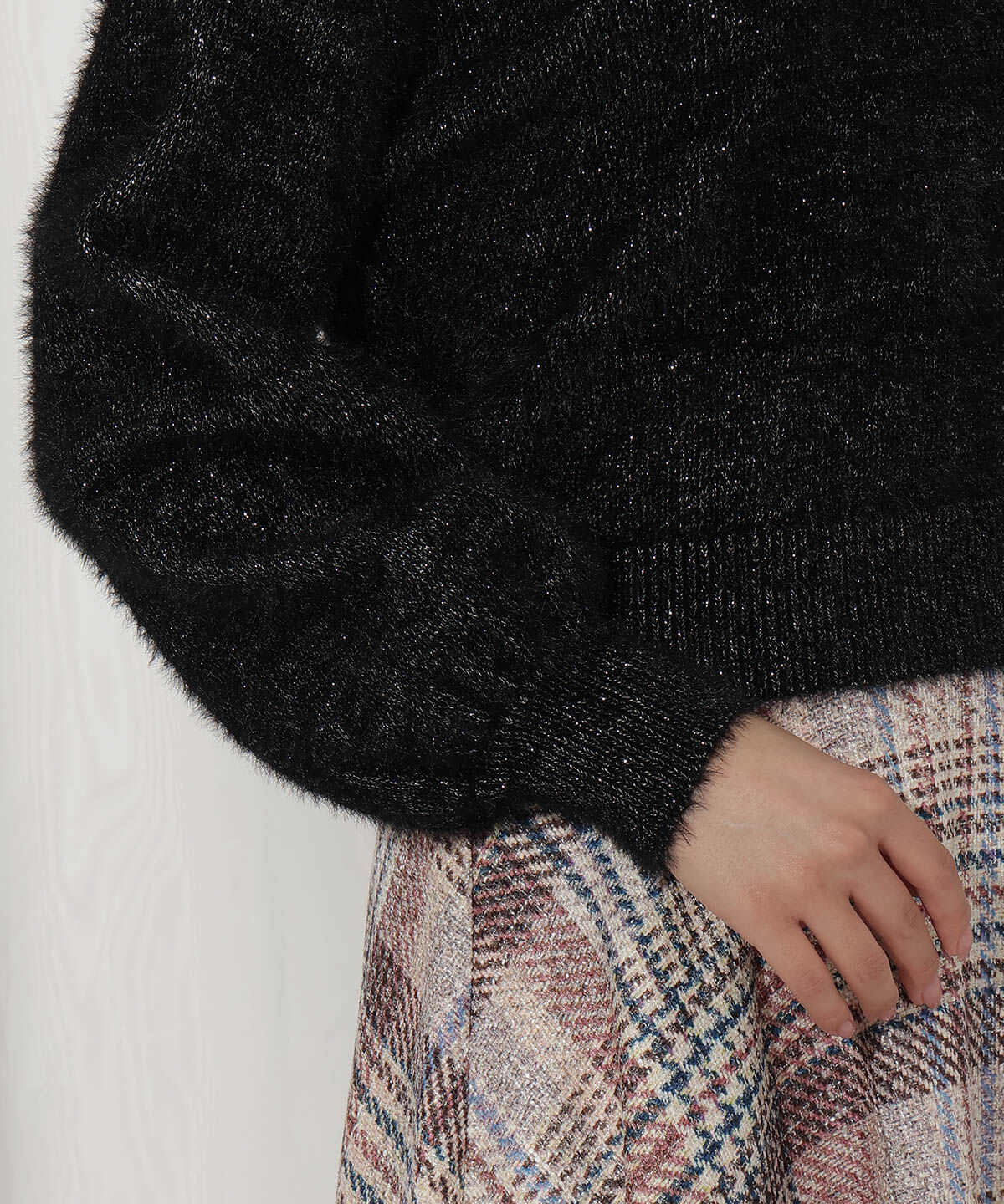 WILLSELECTION「ラメフェザー2WAYニット」|ニット・セーター|