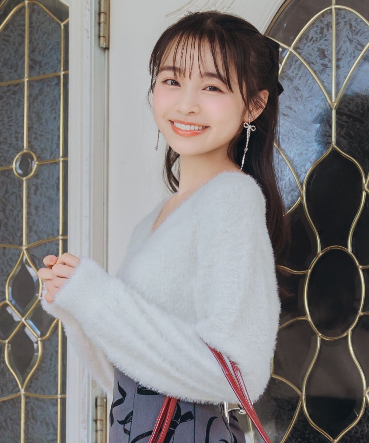 WILLSELECTION「ラメフェザー2WAYニット」|ニット・セーター|