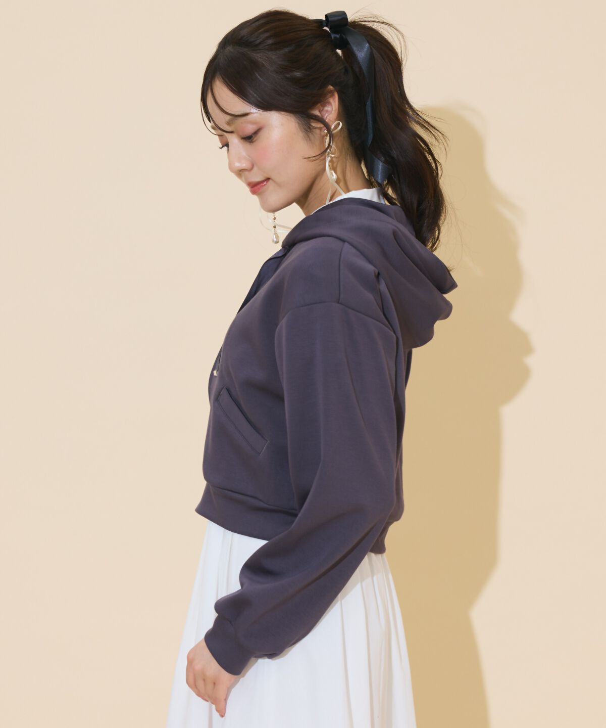 WILLSELECTION「ロゴテープパーカー」|パーカー|