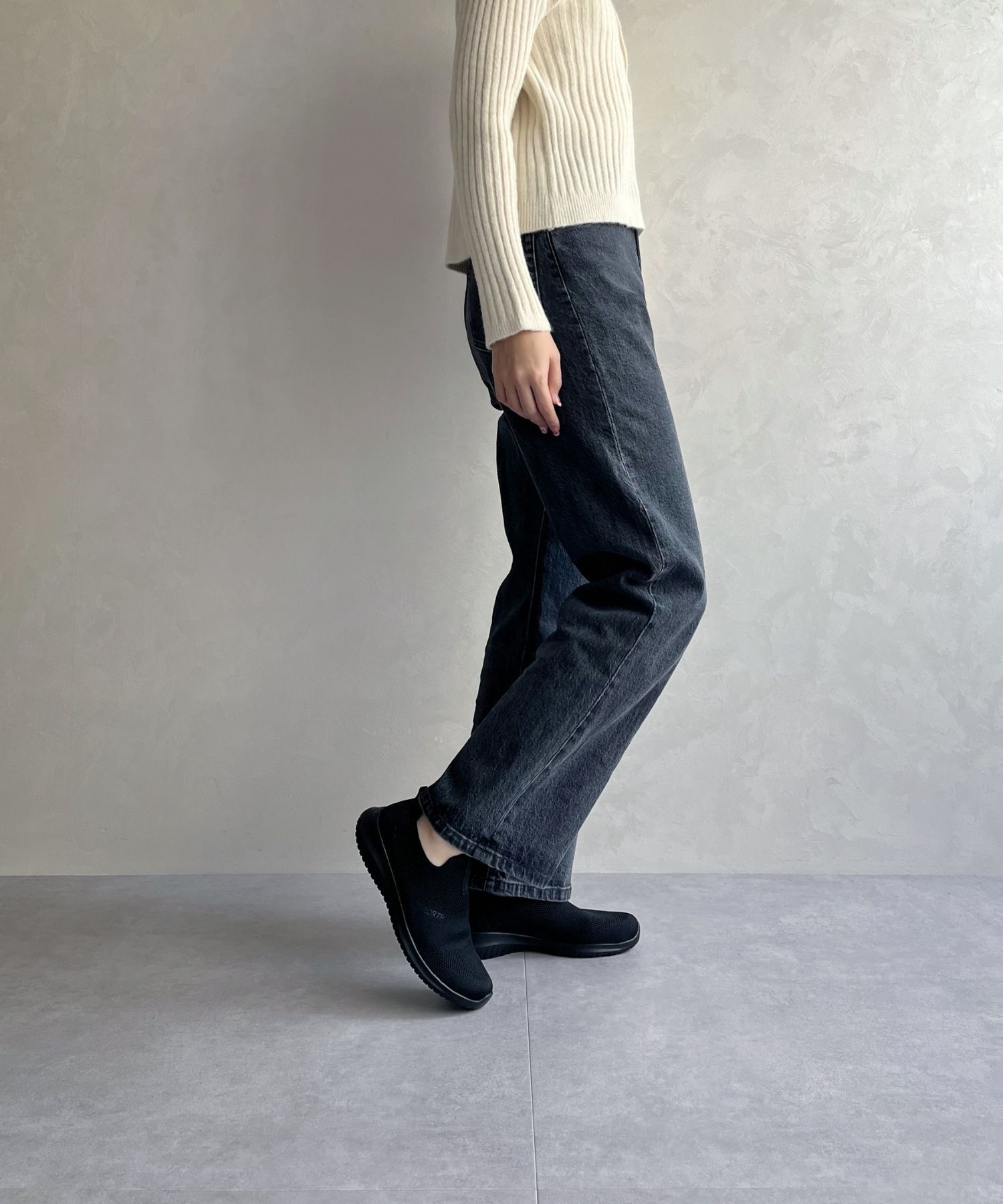 ORiental TRaffic「【累計19万足突破 】 ニット スニーカー /3709 柔らかい 伸縮性 軽量」|スニーカー|