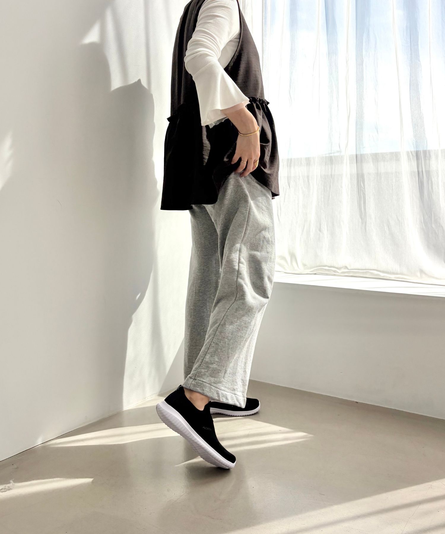 ORiental TRaffic「【累計19万足突破 】 ニット スニーカー /3709 柔らかい 伸縮性 軽量」|スニーカー|