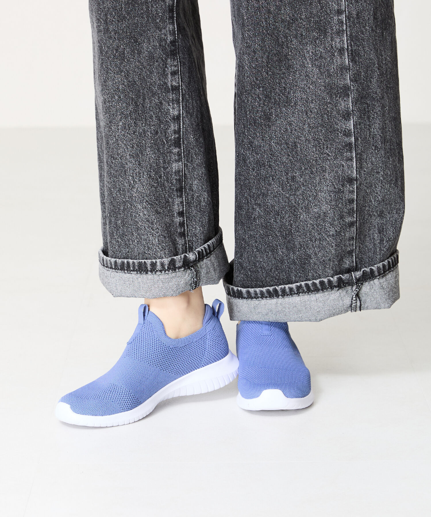 ORiental TRaffic「【累計19万足突破 】 ニット スニーカー /3709 柔らかい 伸縮性 軽量」|スニーカー|