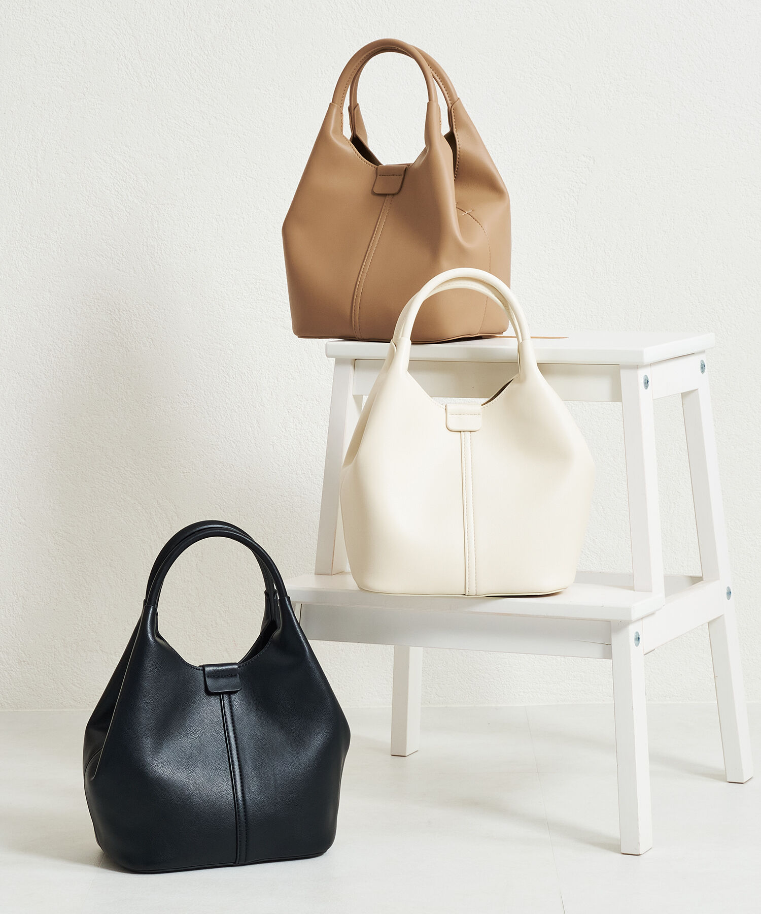 ORiental TRaffic「ソフトラウンド2wayバッグ/BA-218」|ショルダー・メッセンジャー|BLACK