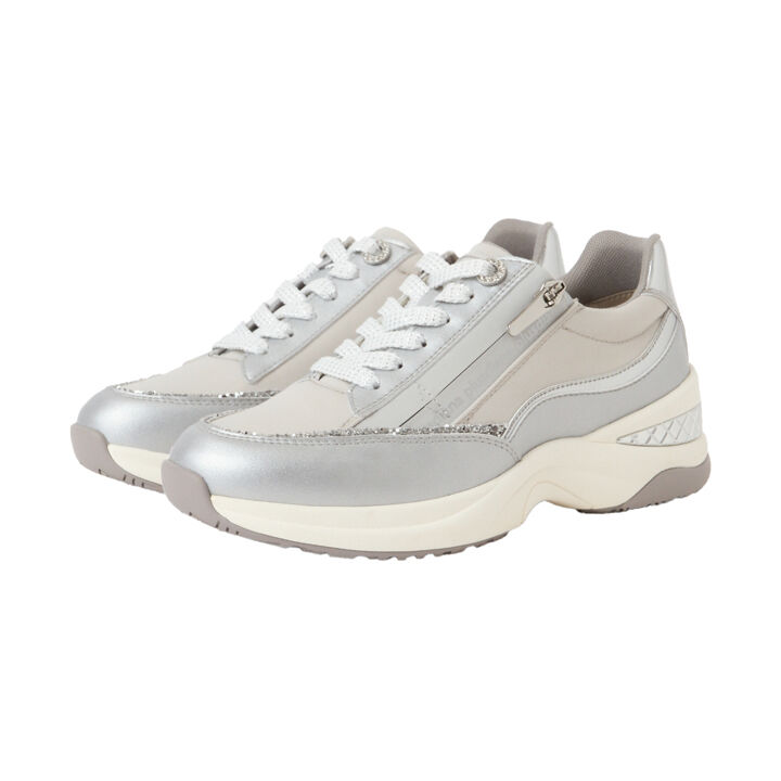 プラスダイアナ「シューズ　DY45518」|スニーカー|シルバー