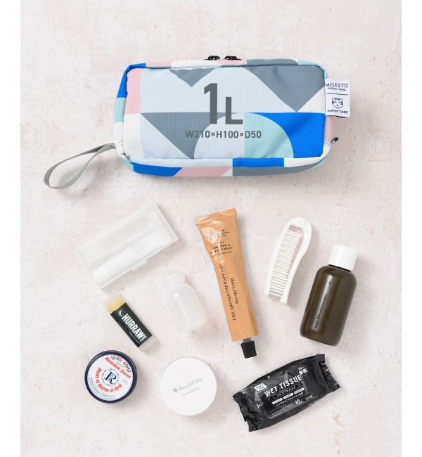 MILESTO「MILESTO&times;PAPIERTIGRE ポーチ 1L」|ポーチ|