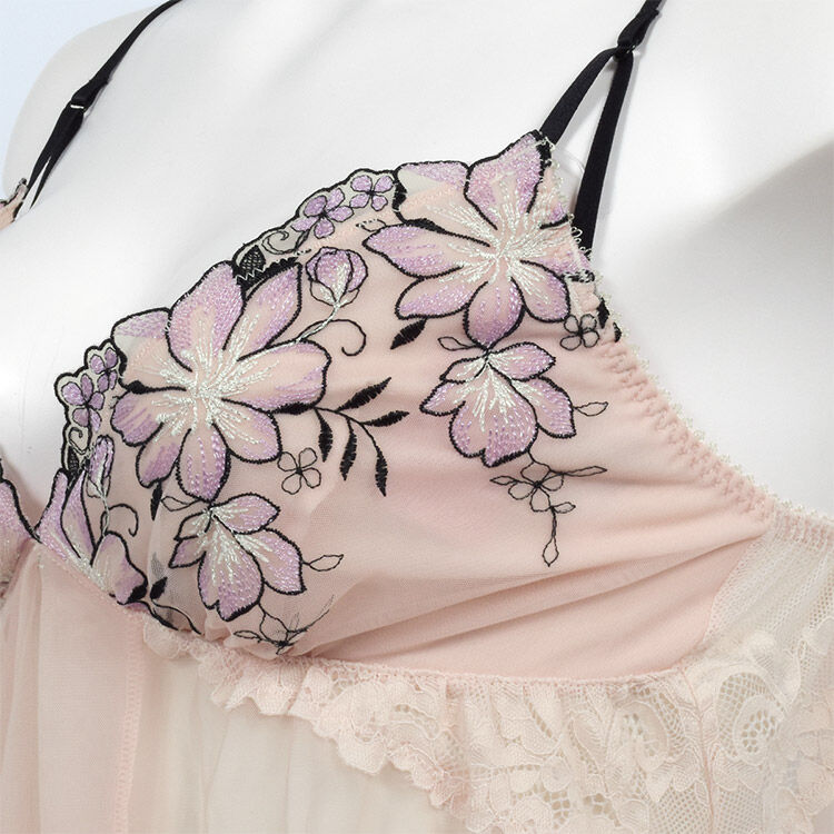 intesucre「アンテシュクレ なでしこブラ  IBT384ペア スリップ M-L ILS384」|インナー|