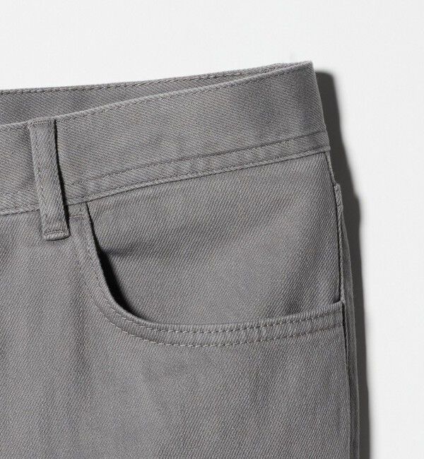 UNITED ARROWS「ドリル 5ポケット  ベーシック テーパード ノープリーツ パンツ」|チノ|