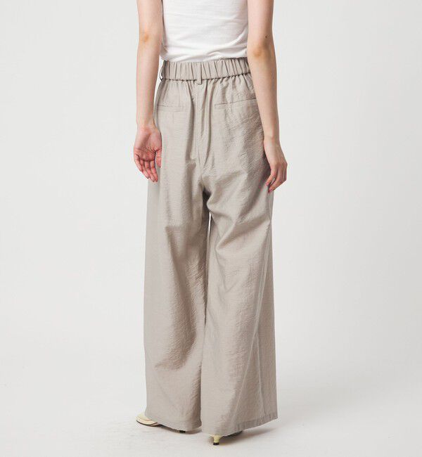 EMMEL REFINES「＜EMMEL REFINES＞EM マーブルローン イージーパンツ」|チノ|