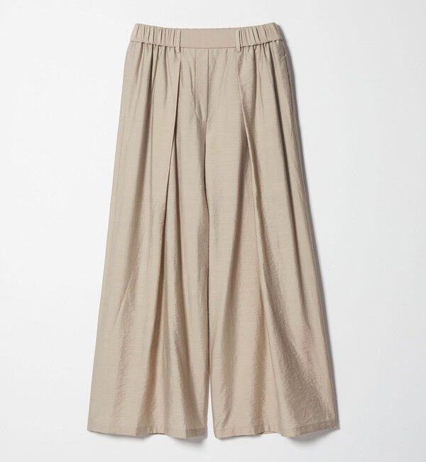 EMMEL REFINES「＜EMMEL REFINES＞EM マーブルローン イージーパンツ」|チノ|