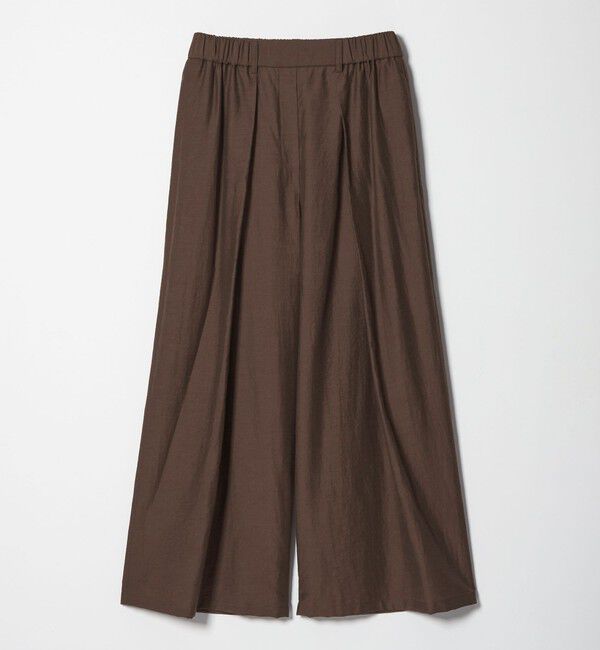 EMMEL REFINES「＜EMMEL REFINES＞EM マーブルローン イージーパンツ」|チノ|