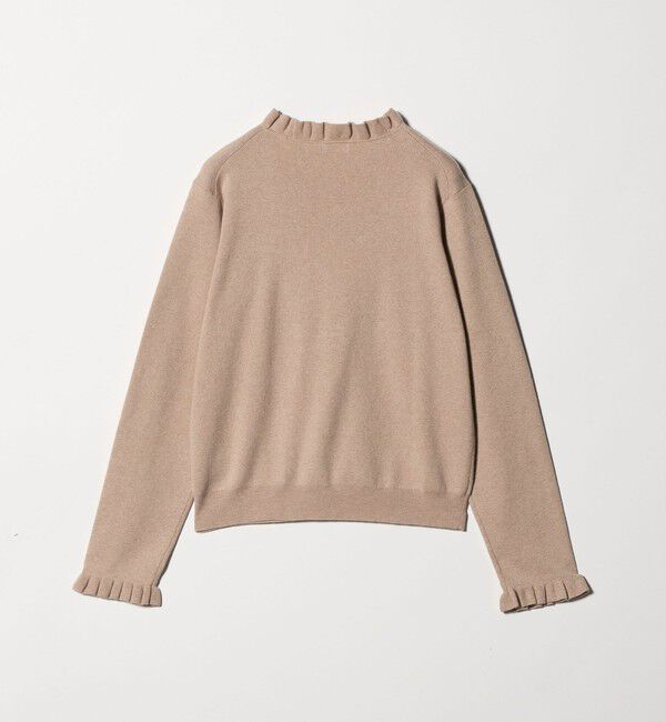 STEVEN ALAN「＜Steven Alan＞コットン カシミヤ フリル ニット」|ニット・セーター|