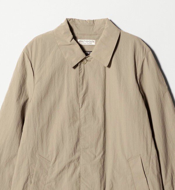 BEAUTY&YOUTH UNITED ARROWS「PERTEX ナイロン バルマカン コート 撥水」|ステンカラーコート|