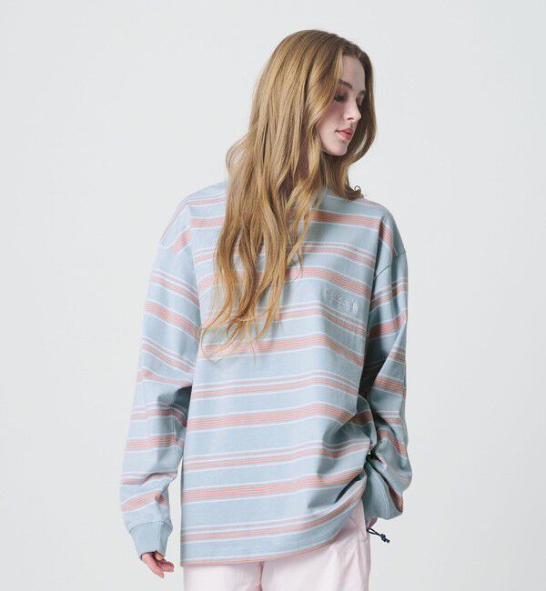 California General Store「＜CGS.＞オーガニック コットン ロングスリーブ ボーダー Tシャツ」|Tシャツ・カットソー|