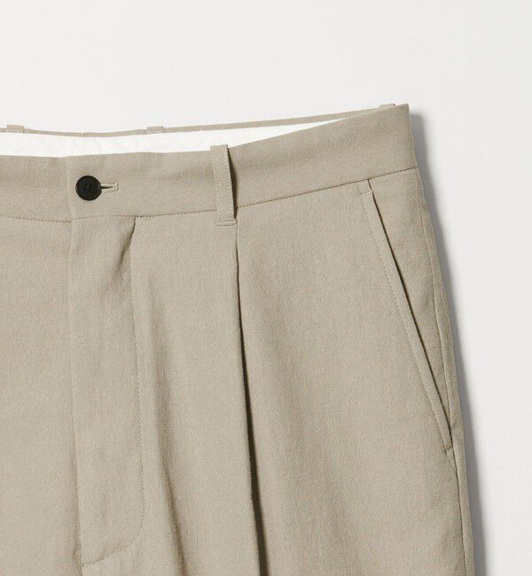 STEVEN ALAN「＜Steven Alan＞ TCL オックスフォード アウト ワンプリーツ スラックス」|スラックス|