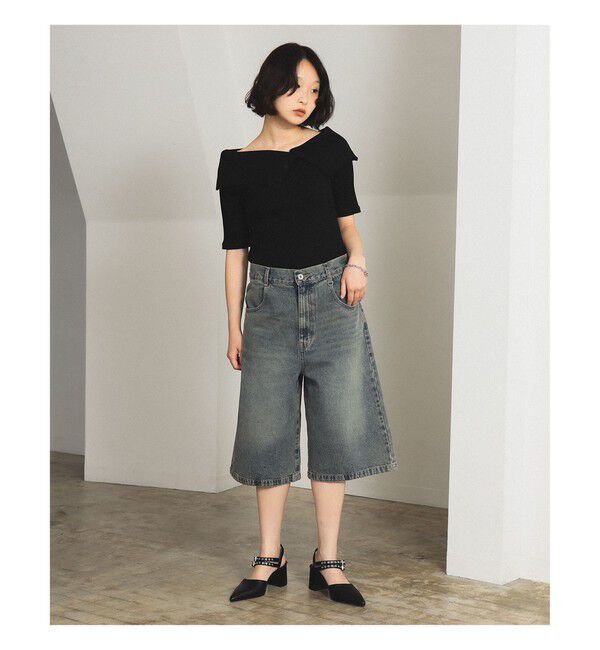 Ray BEAMS 「デニム ハーフ パンツ」|その他|